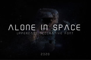 Alone in Space: A Modern Font Family for Diverse Design Applications