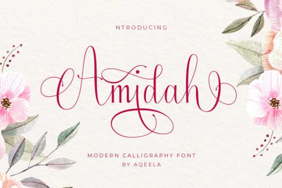 Amidah: A Playful Font for Expressive Design Projects