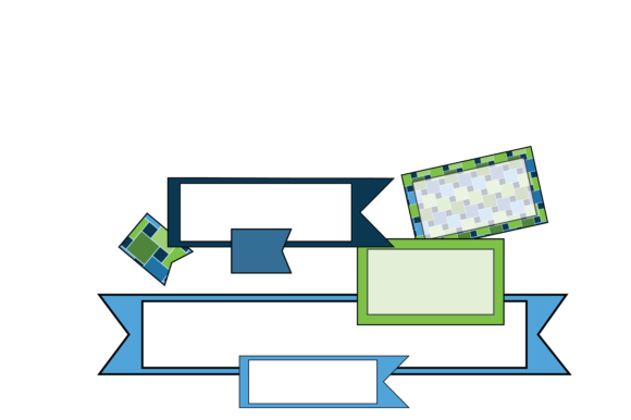 Blue Green Transparent Background Tags: A Versatile Design Resource for Classroom and Creative Projects