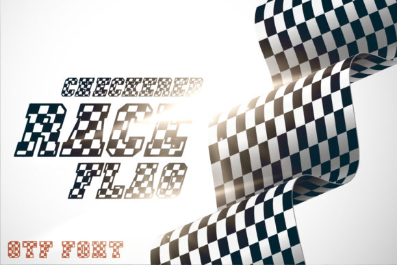 Checkered Race: A Bold and Versatile Font for Modern Creativity