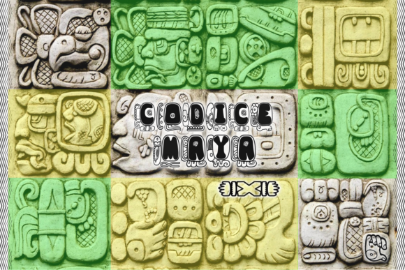 Codice Maya Font: A Unique Design for Creative Projects