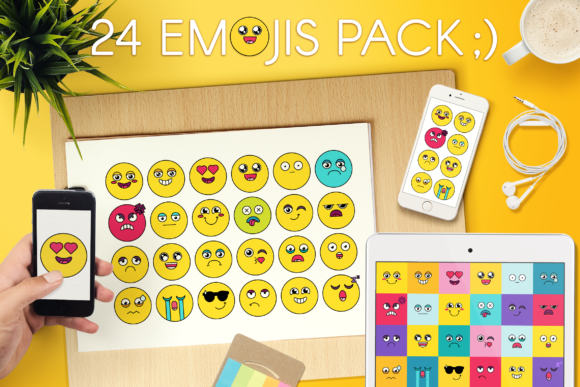 Comic Cute Emoji Sticker Pack: A Versatile Tool for Creative and Professional Use