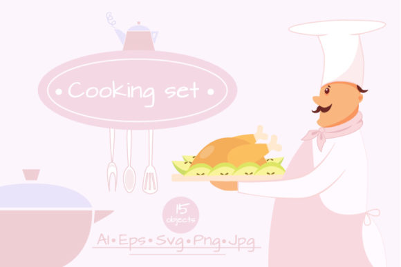 Cooking Set: A Designer's Essential Resource for Creative Projects