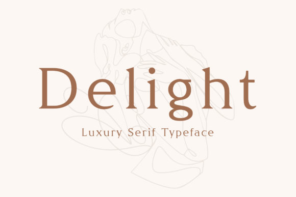 Delight: A Versatile Serif Font for Creative and Professional Design
