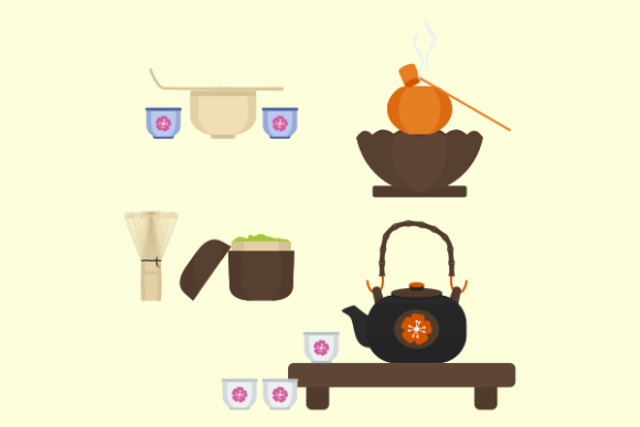 Flat Style Japanese Tea Equipment: A Modern Approach to Traditional Culture