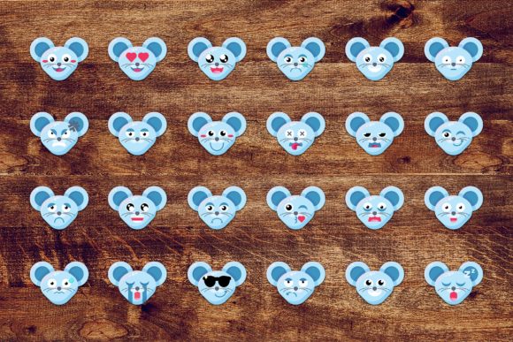 Fun Mouse Emoticons Set: A Versatile Collection for Creative Projects