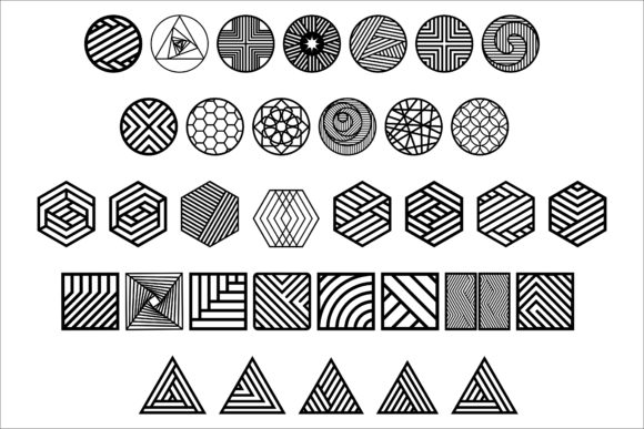 Geometric Pattern Cut Files: A Versatile Tool for Creative and Industrial Applications
