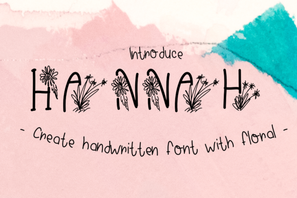 Hannah and Hannah: A Delicate Decorative Font for Creative Expression