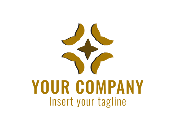 Logo Gold Star Icon Gathering