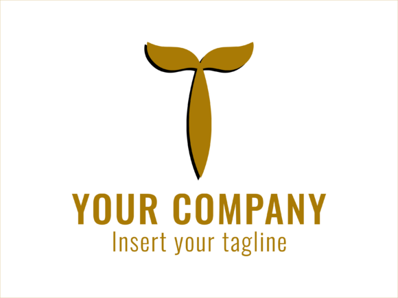 Logo Gold Whale Tail Motif: A Symbol of Luxury and Modern Design