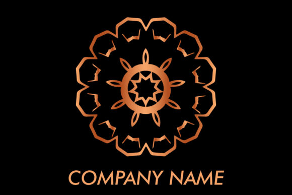Logo Ornament Classic Rose Gold