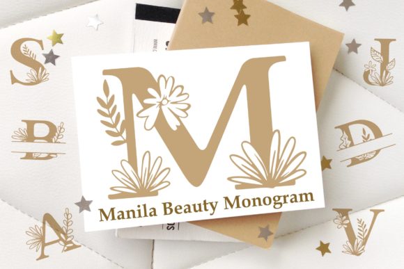 Manila Beauty Monogram Font