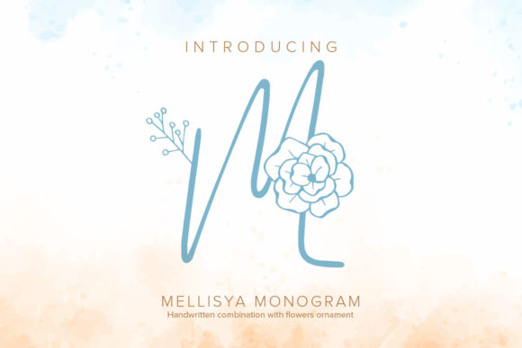 Mellysia Monogram: A Versatile Font for Elegant Design Projects