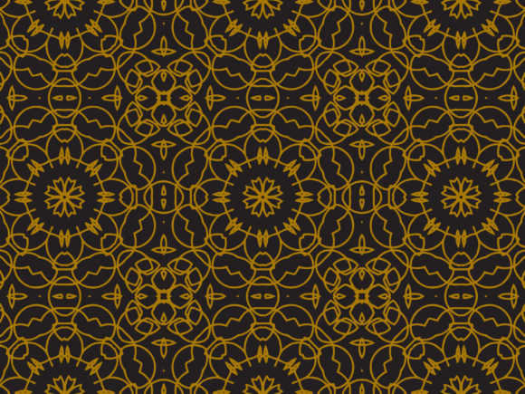 Pattern Gold Abstract Curved Lines: A Modern Design Element