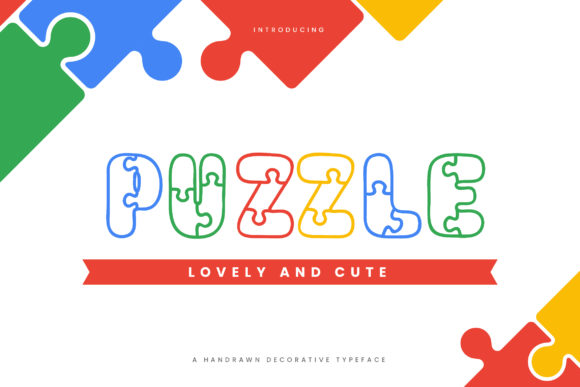 Puzzle Font: A Creative Tool for Designers and Creators