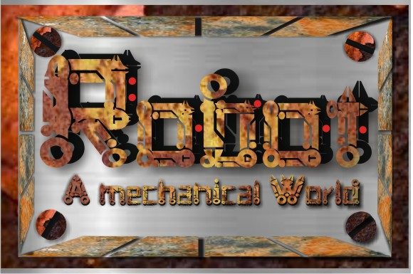 Robot Font: A Unique Decorative Style for Creative Expression