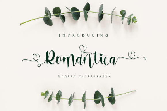 Romantica: A Delicate Handwritten Font for Creative Projects