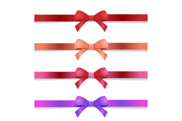 Set of Bows Collection Design for Element and Business Applications