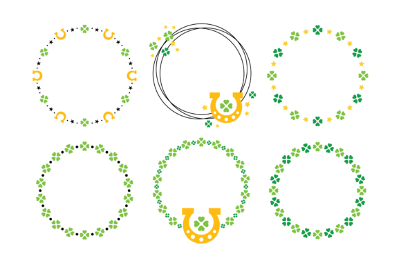 St. Patrick’s Day Frame Clip Art Set: A Designer’s Essential Resource