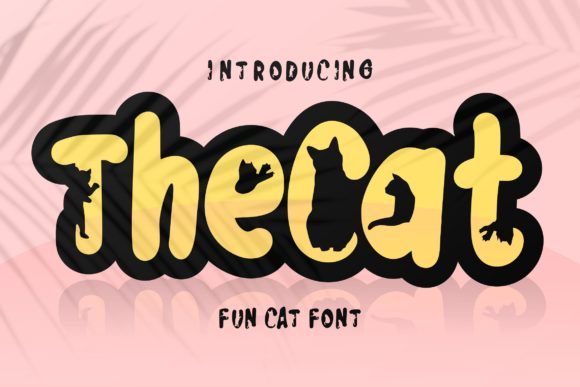 The Cat: A Unique Font for Creative Expression